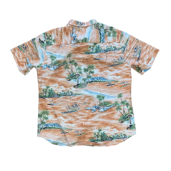 Reyn Spooner Button Up Short Sleeve Hawaiian Shirt Tailored Fit Men’s XXL - Picture 1 of 7